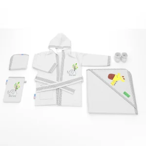 ست حوله پنج تکه BROOKS JUNGLE