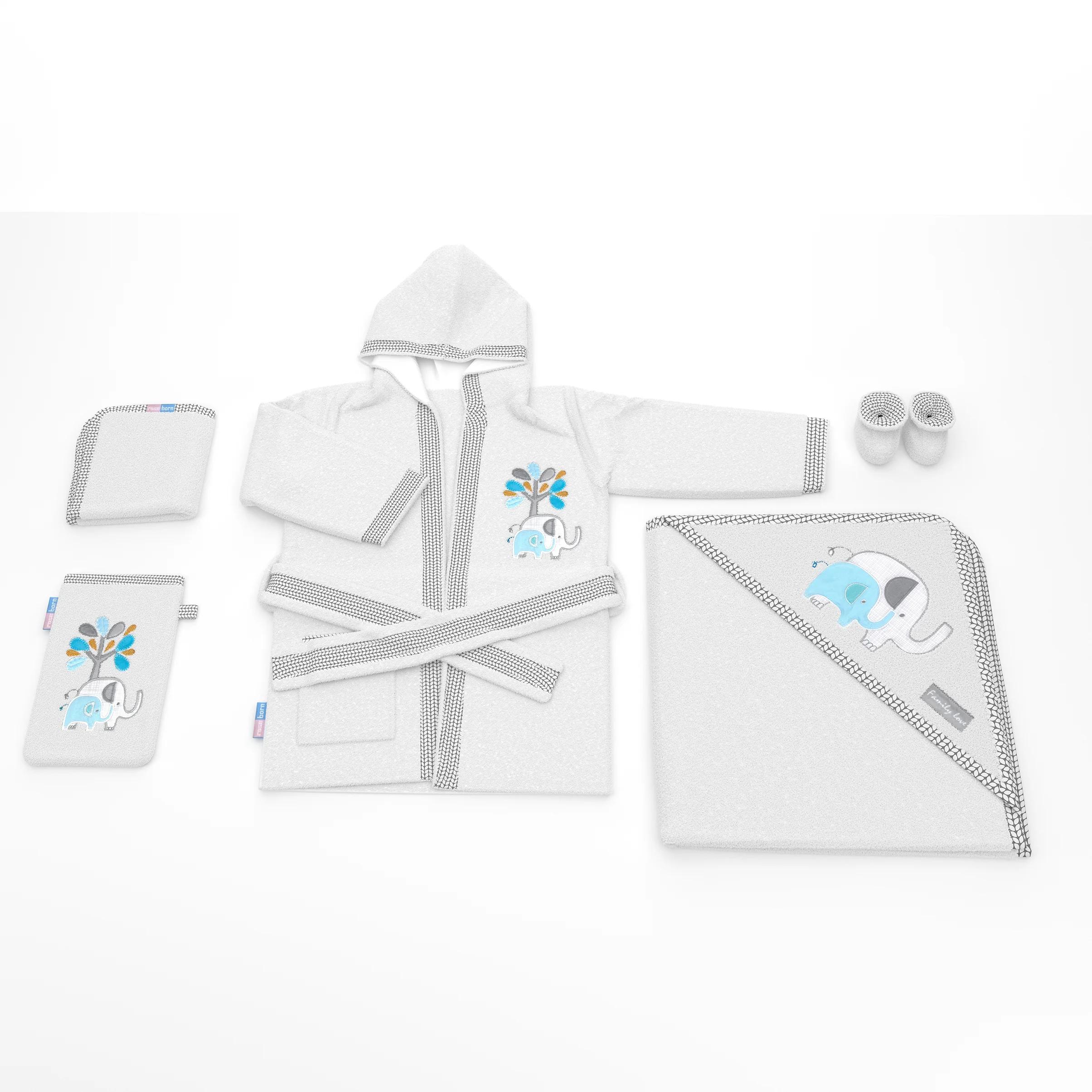 ست حوله پنج تکه FAMILY LOVE-BOY