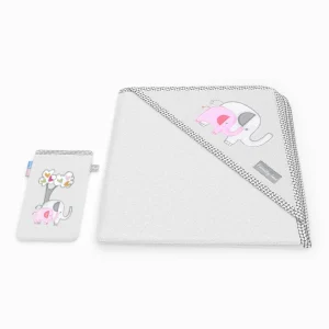 ست حوله دوتکه FAMILY LOVE-GIRL