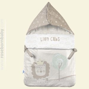 قنداق فرنگی زیپ دار LION CUBS (جدیدترین طرح)