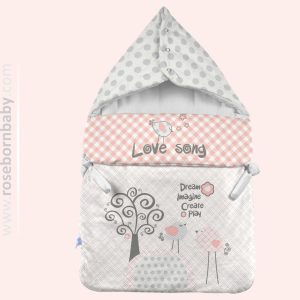 قنداق فرنگی زیپ دار LOVE SONG