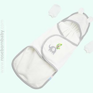 قنداق چسبی گلدوزی Brooks Jungle