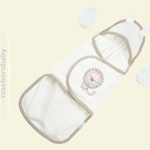 قنداق چسبی گلدوزی Lion Cubs