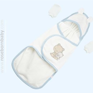 قنداق چسبی گلدوزی Lovely Bear