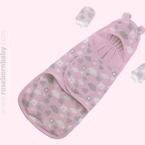 قنداق چسبی تمام چاپ LITTLE SWEETIE-GIRL