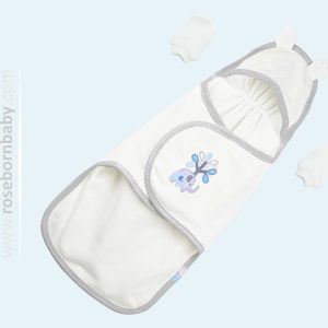 قنداق چسبی گلدوزی Family Love Boy