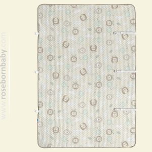 ملحفه پد دار تشک (ضد نم) LION CUBS (جدیدترین طرح)