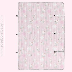 ملحفه پد دار تشک (ضد نم) LITTLE BUNNY