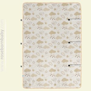 ملحفه پد دار تشک (ضد نم) TEDDY BEAR