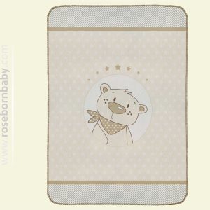 پتو دور پیچ نخی TEDDY BEAR