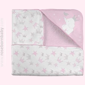 پتو دورپیچ کلاه دار ENDLESS LOVE-GIRL