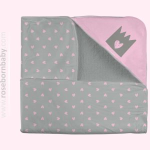 پتو دورپیچ کلاه دار LITTLE SWEETIE-GIRL