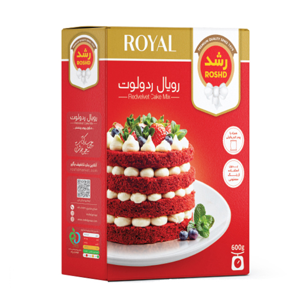 پودر کیک ردولوت رشد