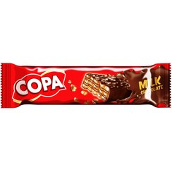 ویفر روکش دار شکلاتی با کرم کاکائو کوپا