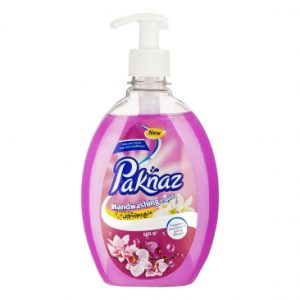 مايع دستشويی صورتي پاکناز