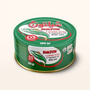 کنسرو ماهی تون با شوید در روغن گیاهی شیلتون