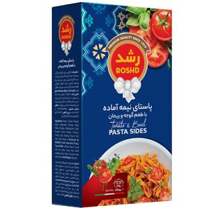 پاستا گوجه ريحان رشد