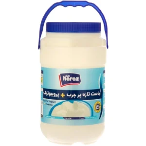 ماست پرچرب پروبیوتیک هراز